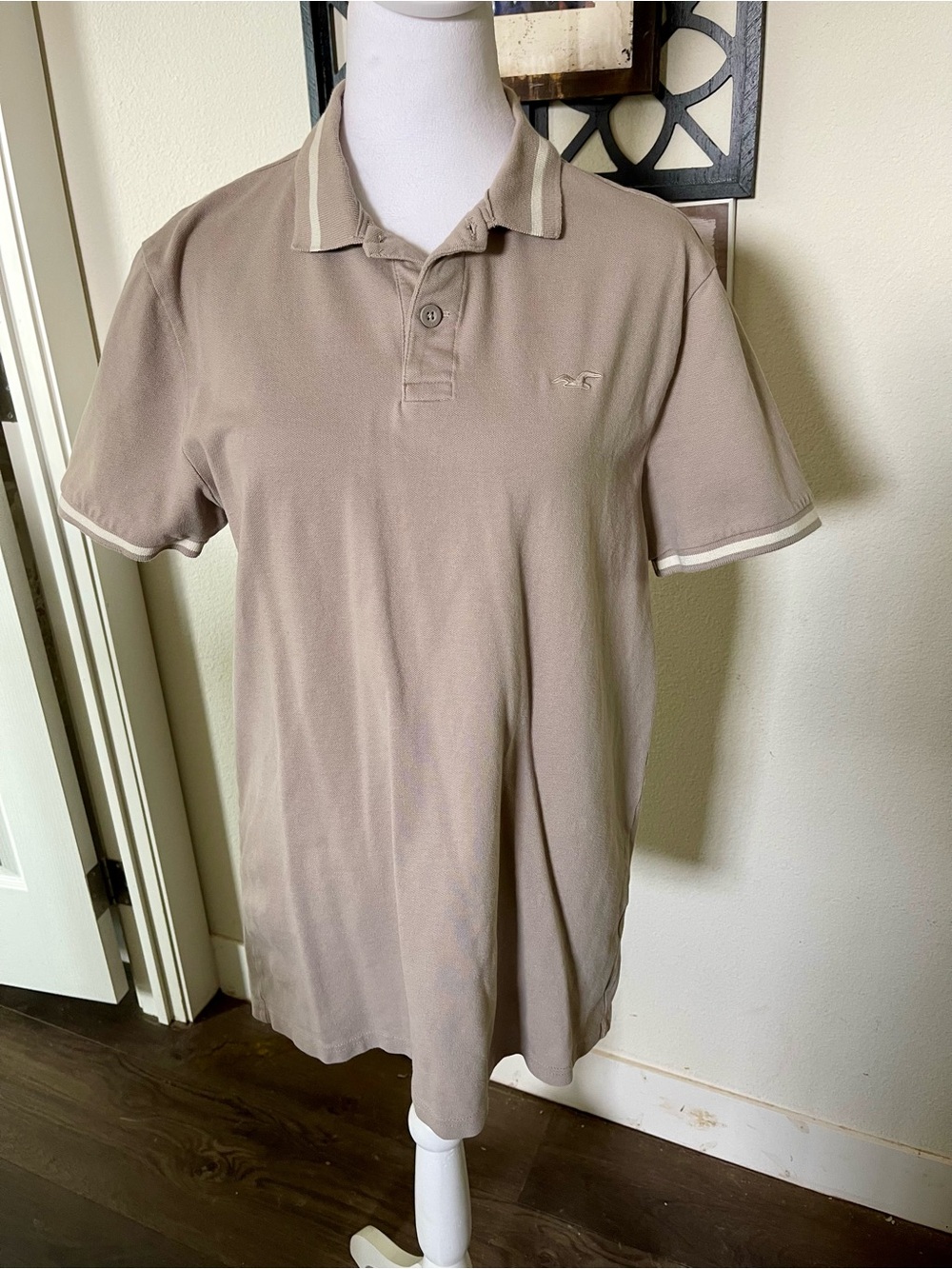 Hollister Men's Polo Shirt - M